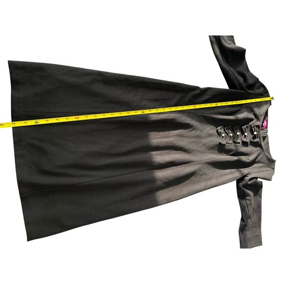 TALBOTS LIMITED EDITION Black Midi Dress Size 2 Office Professional Business - Picture 9 of 9